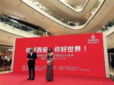 阿聯酋航空公司銀川—迪拜航線旅游推介會