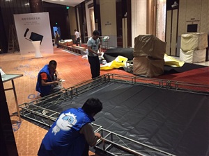 2016年度中國安防行業品牌盛會如火如荼的搭建中...