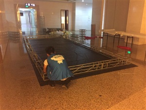 招商銀行--“尋找改變世界的中國少年”選拔大賽搭建現(xiàn)場